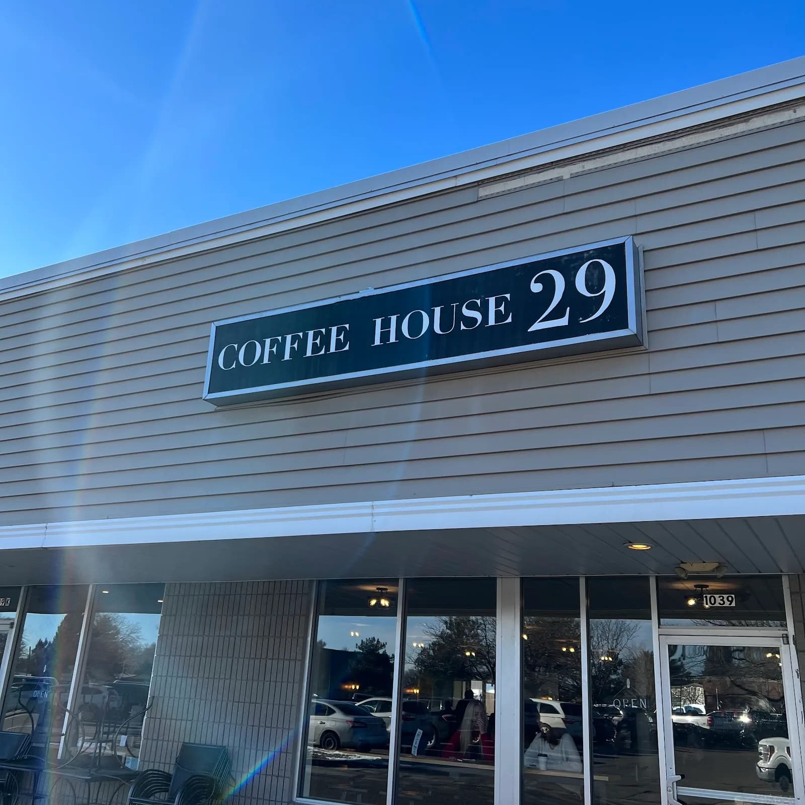 Coffee House 29 in Windsor, specialty coffee cafe