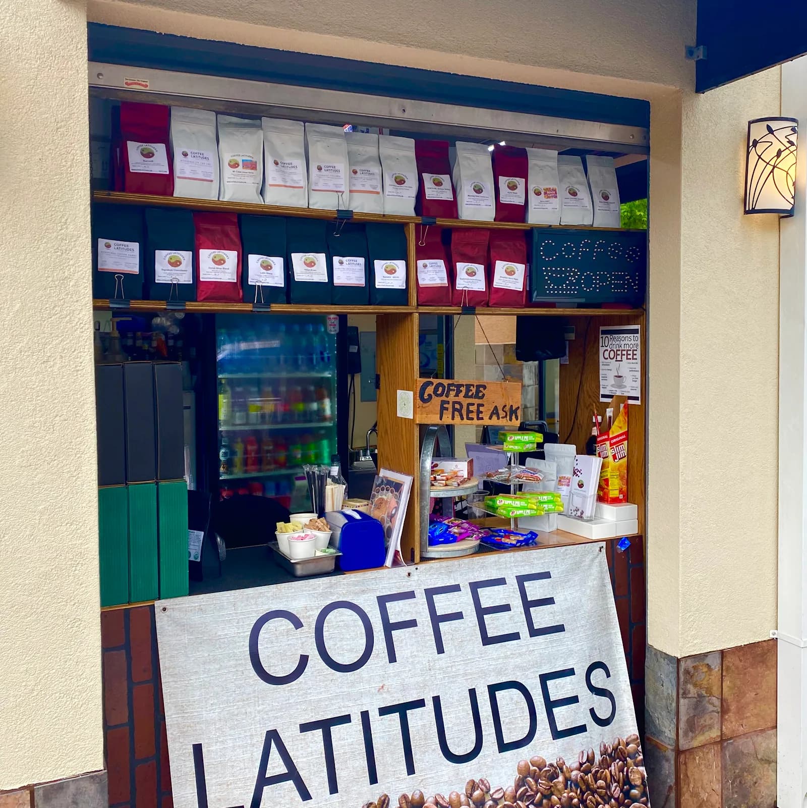Coffee Latitudes Roasting in Wesley Chapel, specialty coffee roaster