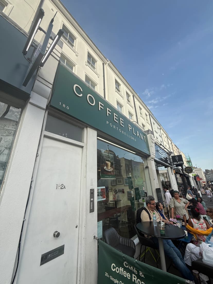 coffee plant, notting hill, london