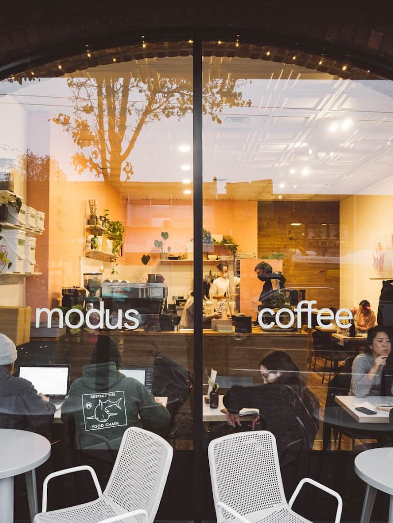 Coffee Roastery Modus - Mt Pleasant shop in Vancouver, specialty coffee roaster