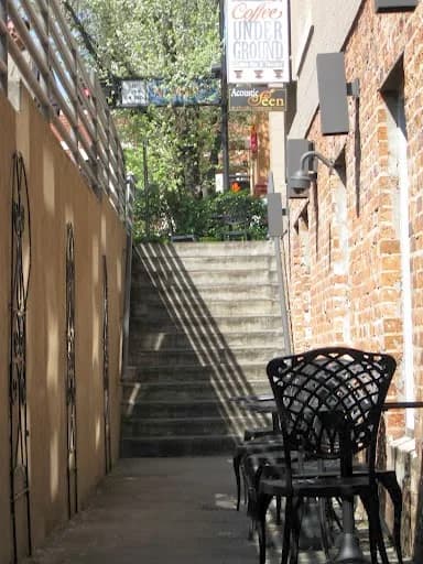 Coffee Underground in Greenville, specialty coffee cafe
