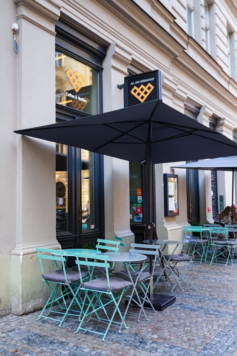 Coffee & Waffles / All day breakfast in Prague in Prague, specialty coffee cafe