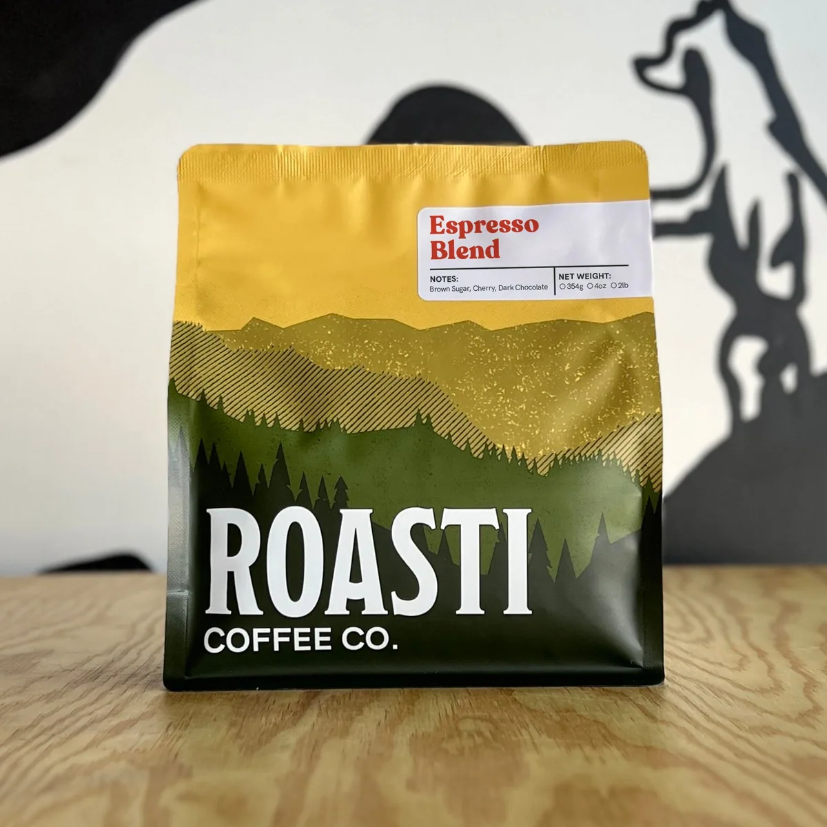 espresso blend, brazil + guatemala coffee from roasti coffee co