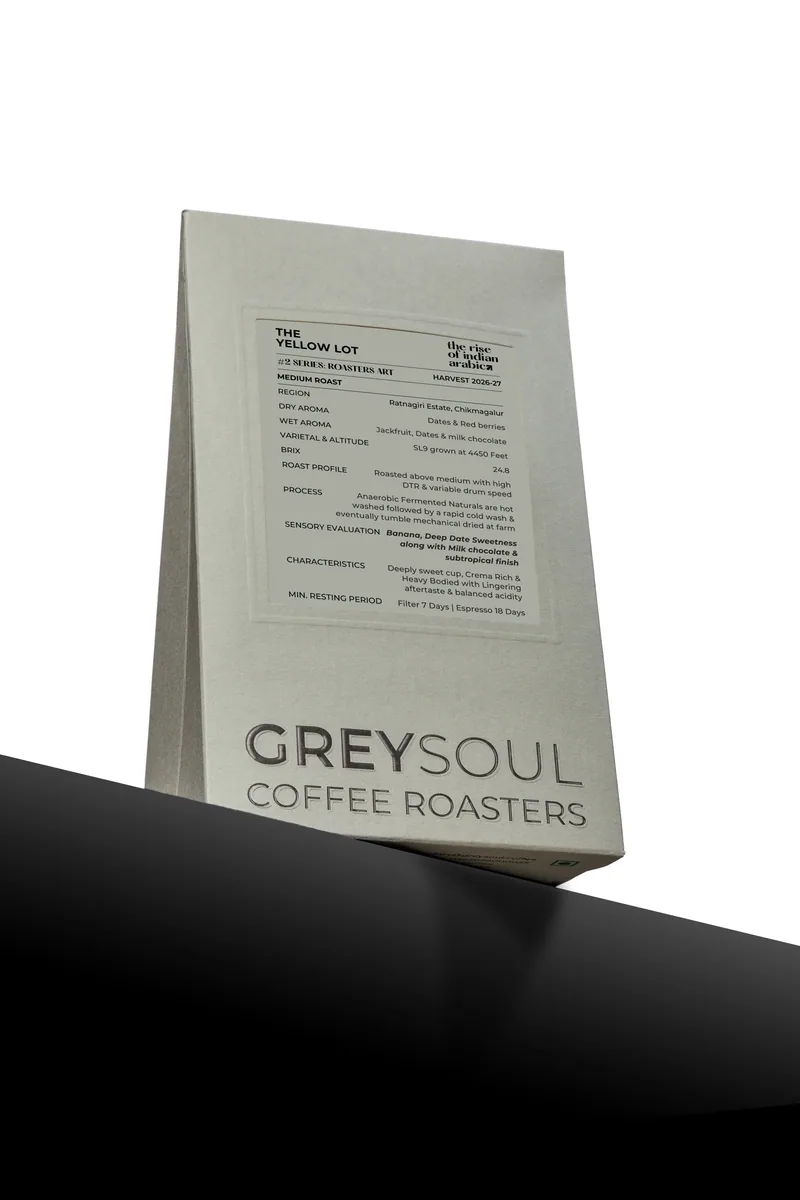 the yellow lot, india coffee from grey soul coffee roasters (koregaon park)