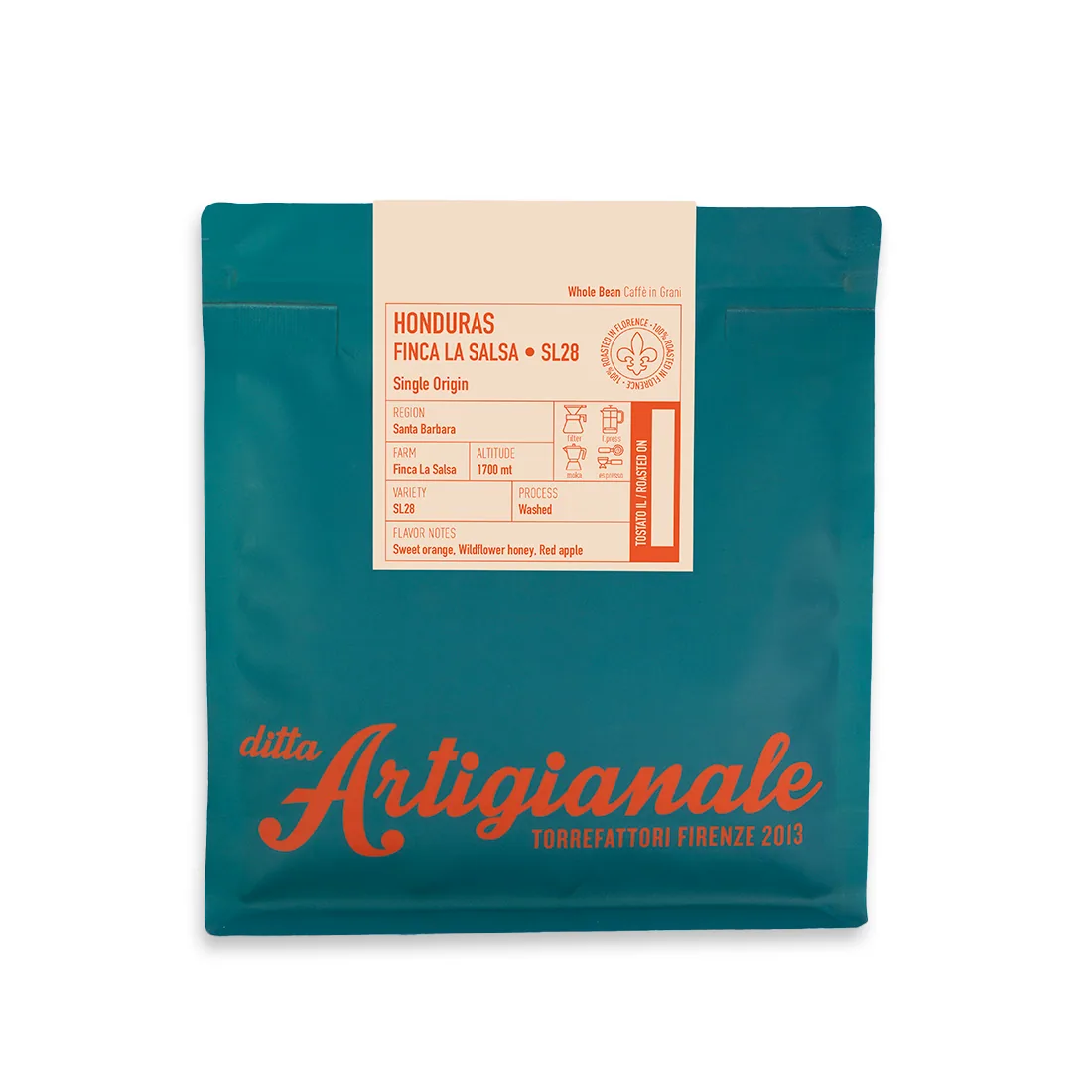honduras finca la salsa sl28, honduras coffee from ditta artigianale via dello sprone specialty coffee