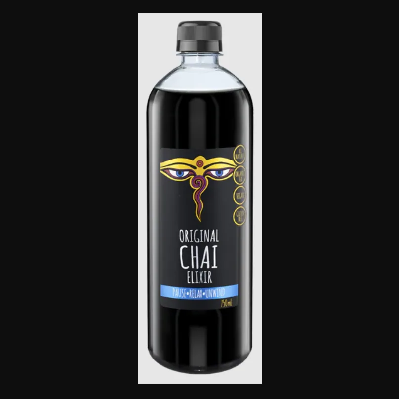 alchemy chai elixir syrup 1.47l, india coffee from quest coffee roasters