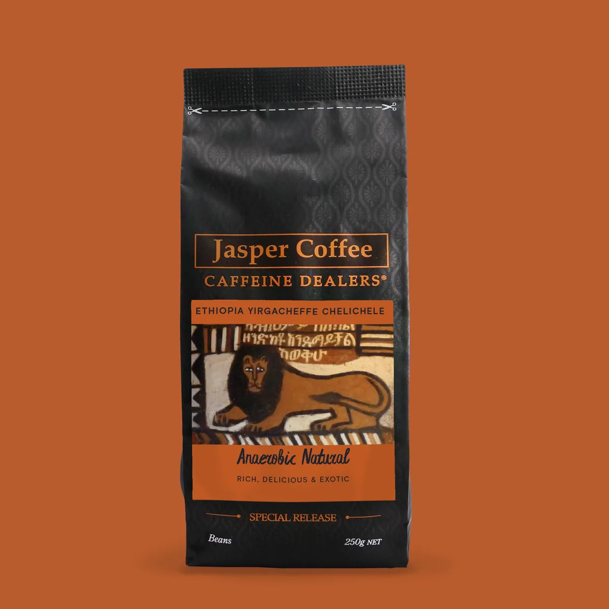ethiopia yirgacheffe chelichele natural anaerobic, ethiopia coffee from jasper coffee