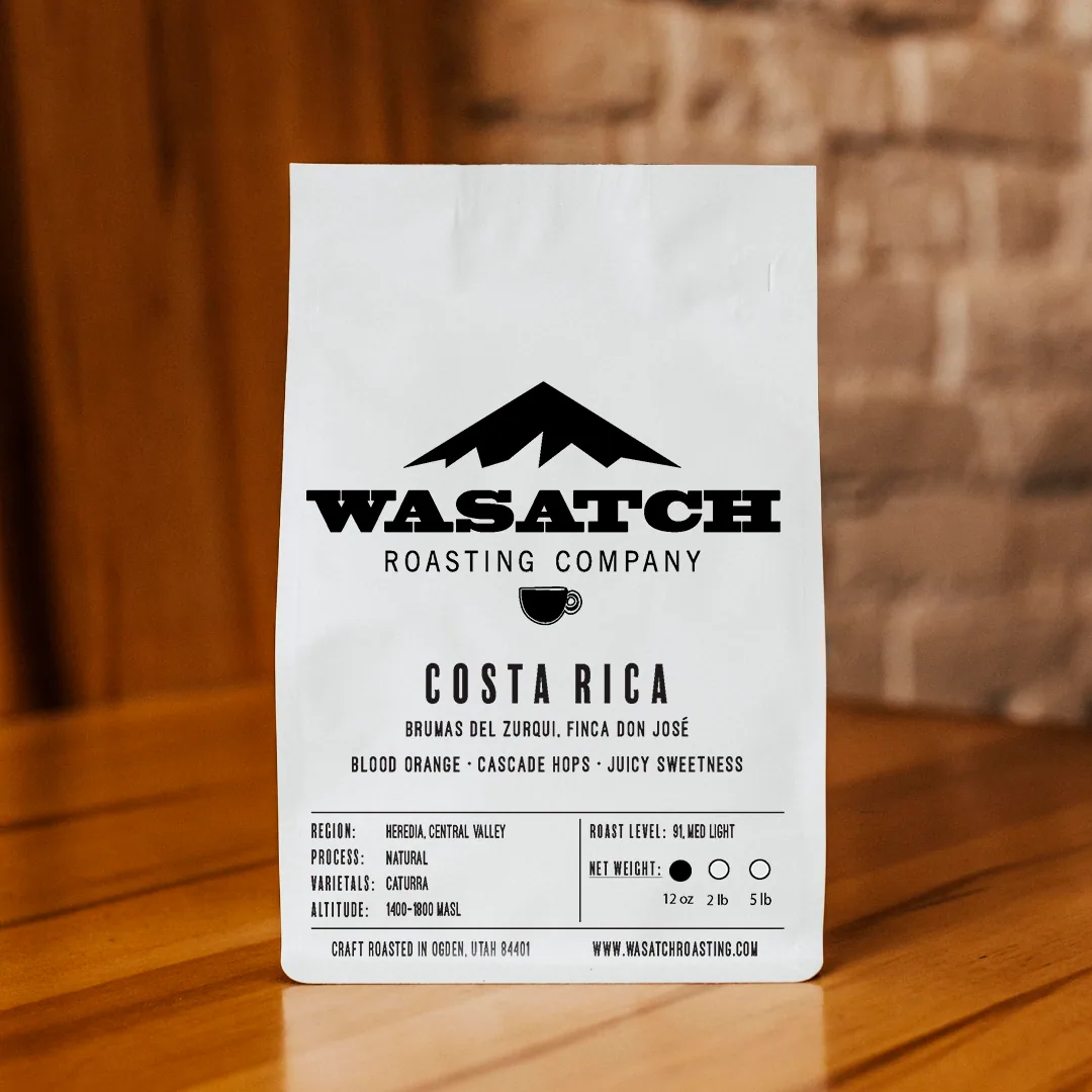 costa rica-finca don josé, costa rica coffee from wasatch roasting company