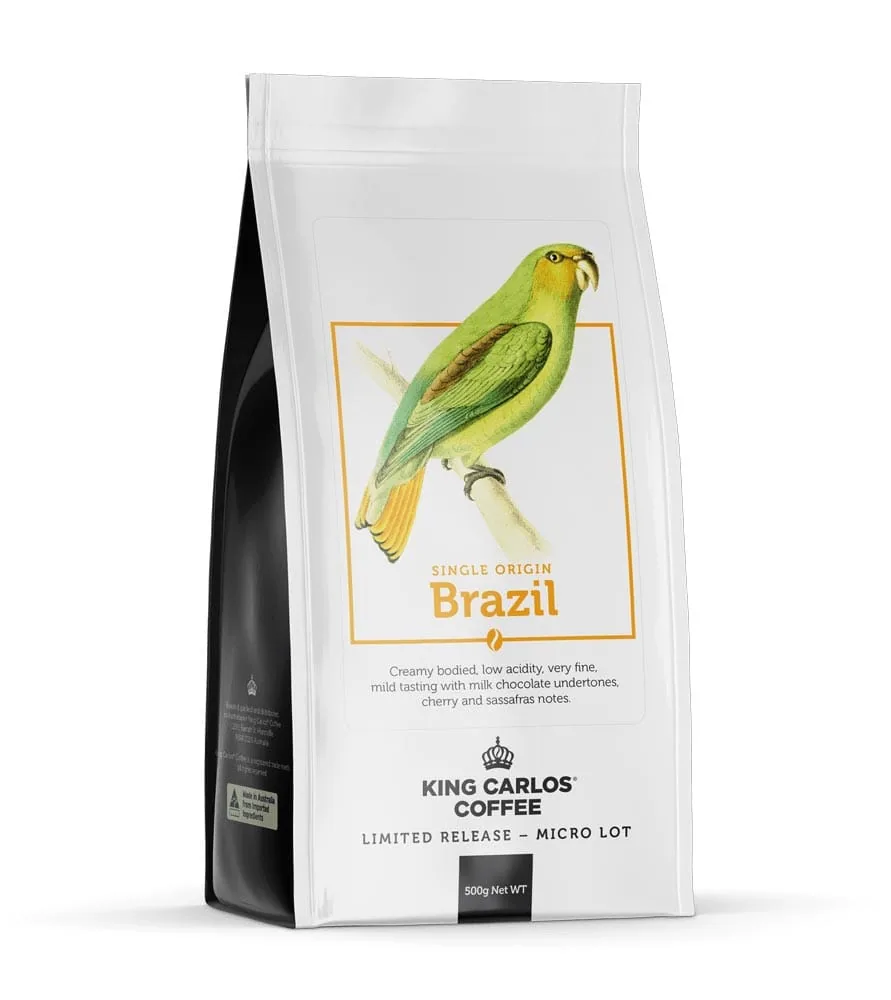 brazil samba reserve, brazil coffee from king carlos coffee roasters