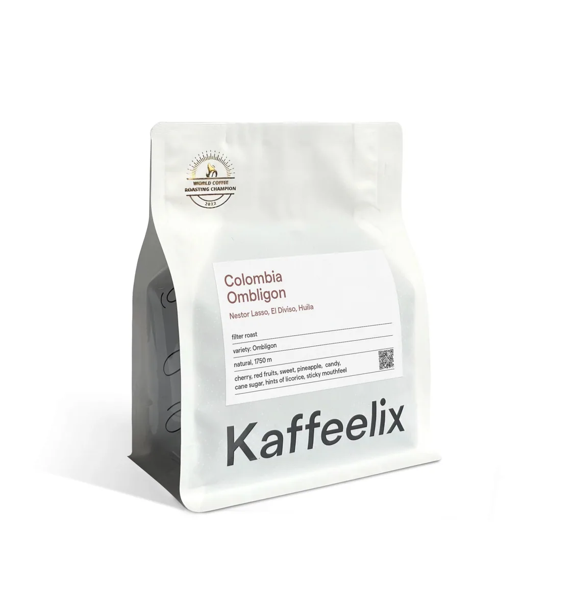 kolumbien ombligon nestor lasso – natural, colombia coffee from kaffeelix