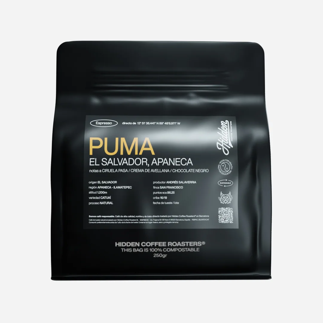 puma – el salvador, el salvador coffee from hidden coffee roasters - el born