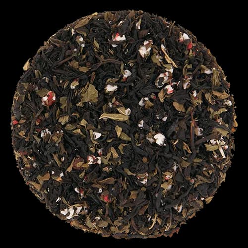 velvet mint black - handcrafted luxury loose-leaf tea, rwanda coffee from out of the grey coffee/javajourneys.coffee