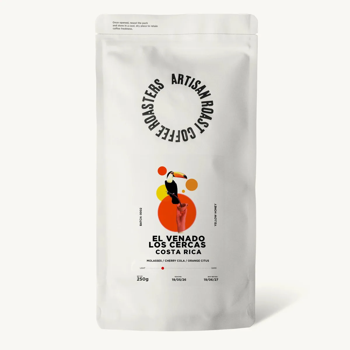 el venado, costa rica coffee from artisan roast broughton street