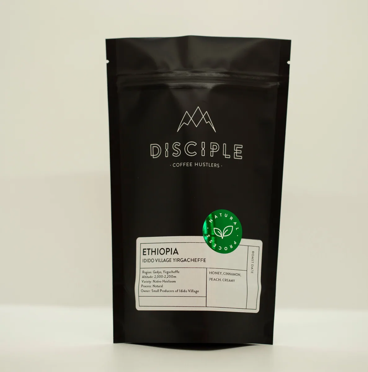 ethiopia - idido village / natural, ethiopia coffee from disciple roasters