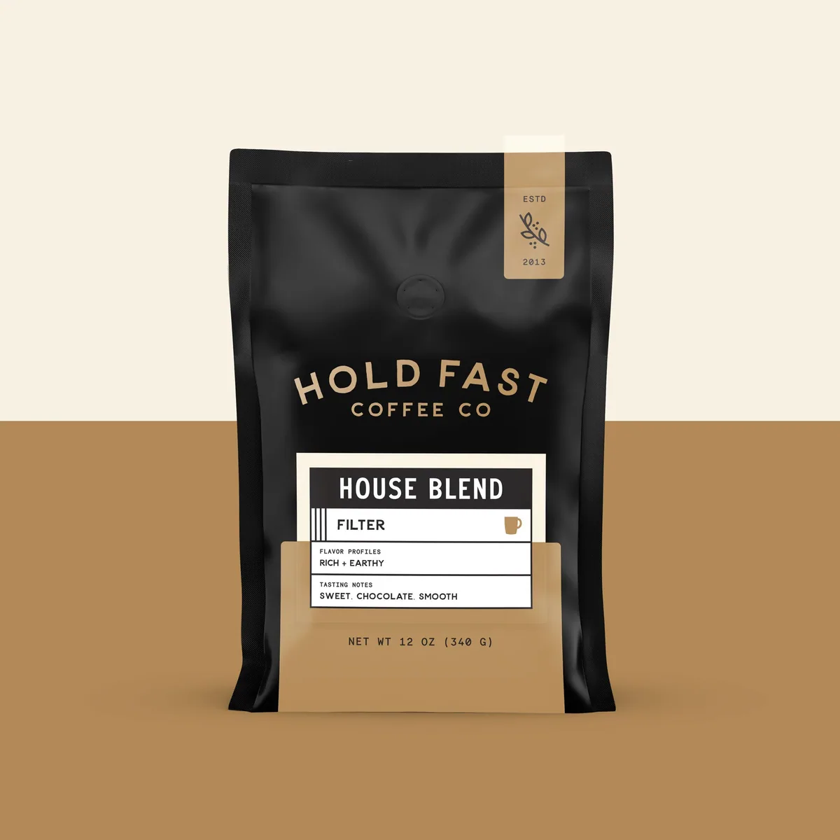 house blend, ethiopia + honduras coffee from hold fast coffee co