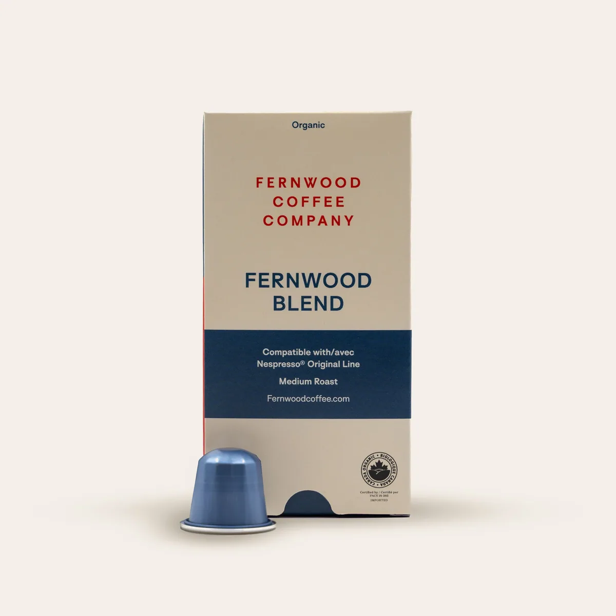 fernwood blend capsules, peru + guatemala coffee from fernwood coffee company