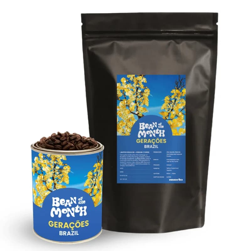 may bean of the month, brazil coffee from merlo coffee cafe | eagle farm