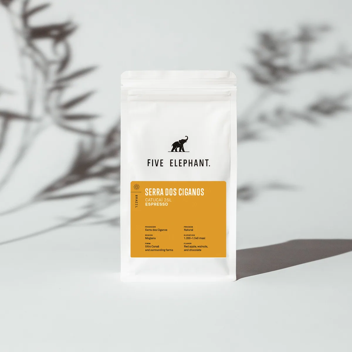 brazil serra dos ciganos – espresso, brazil coffee from five elephant kollwitz