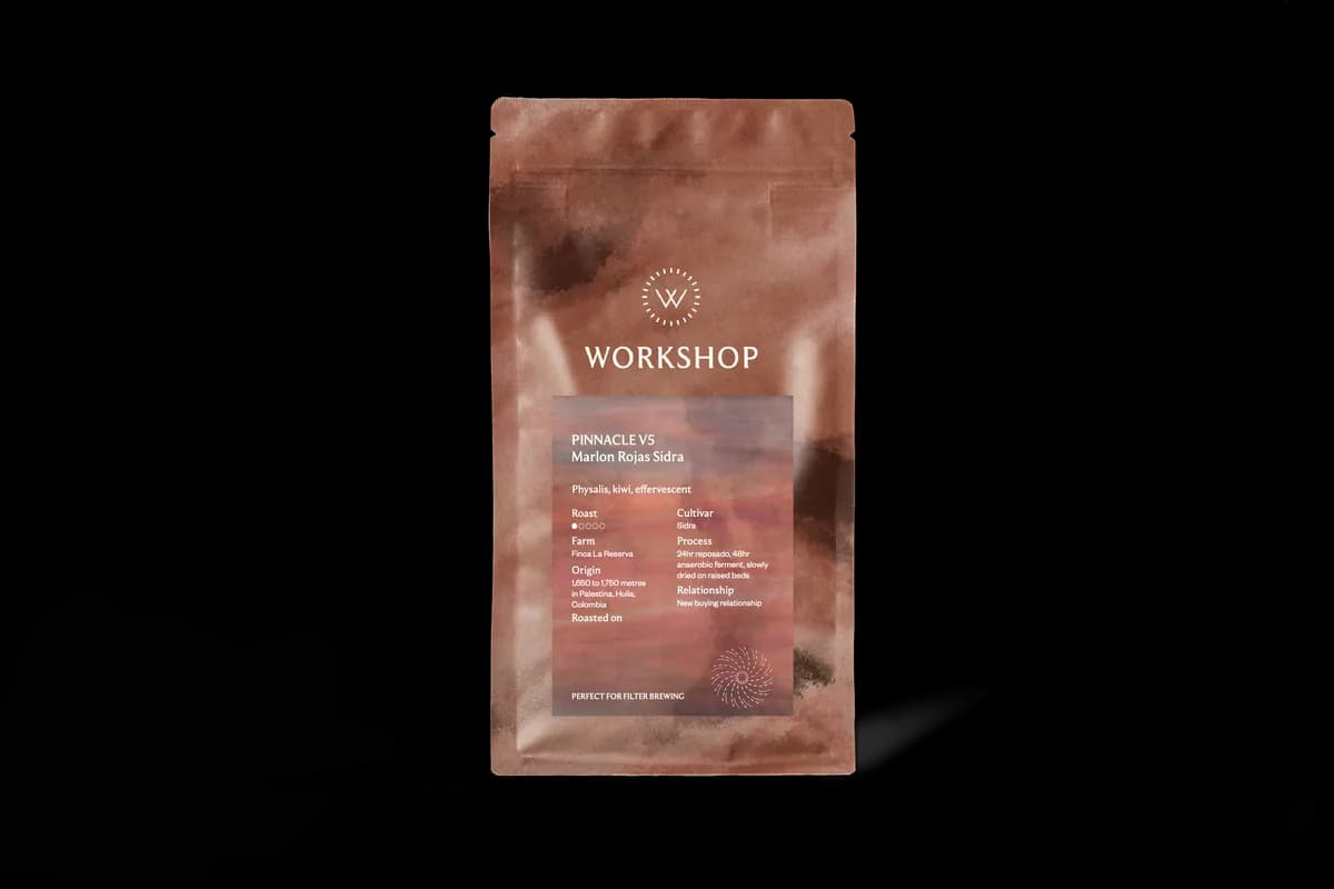 marlon rojas sidra | pinnacle no.5, colombia coffee from workshop coffee (roastery)