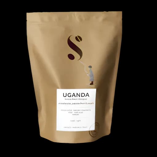 uganda (bukonzo dream, natural), uganda coffee from salford roasters