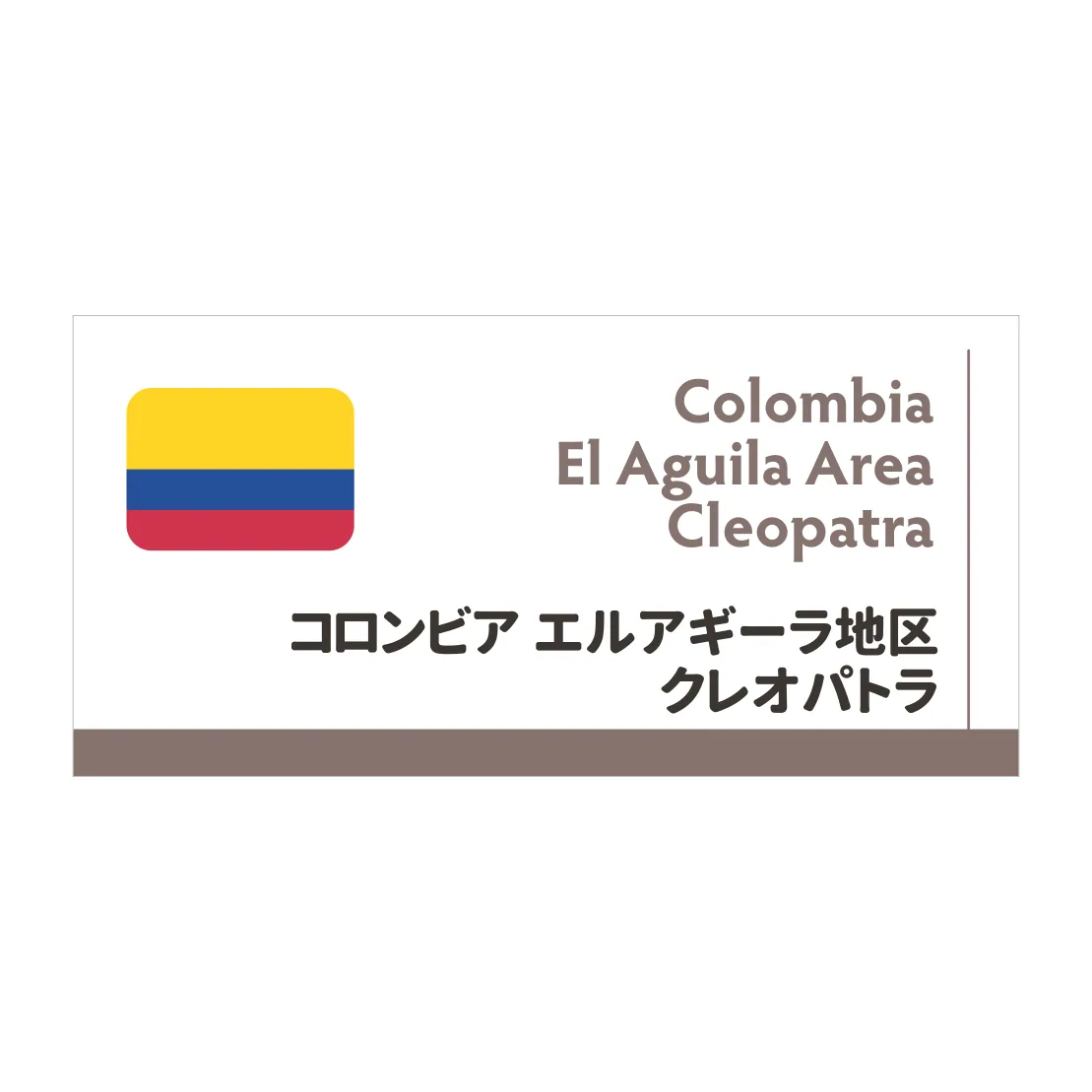 【一番人気】クレオパトラ, colombia coffee from coffee roast sai
