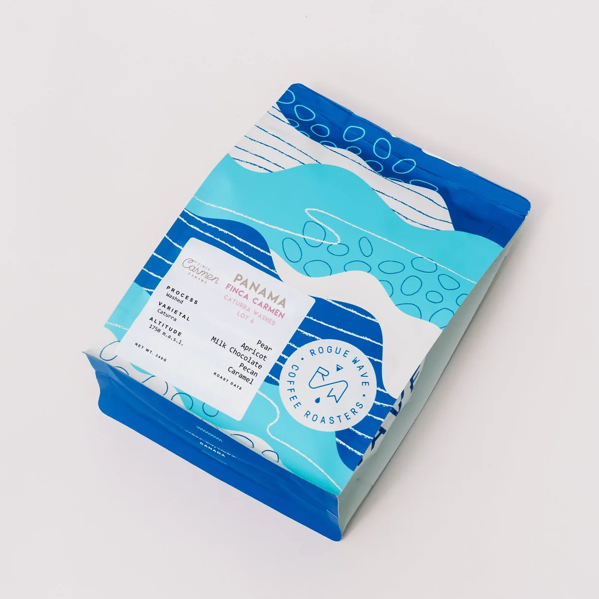 panama - carmen estate caturra lot 6 | washed, panama coffee from rogue wave coffee