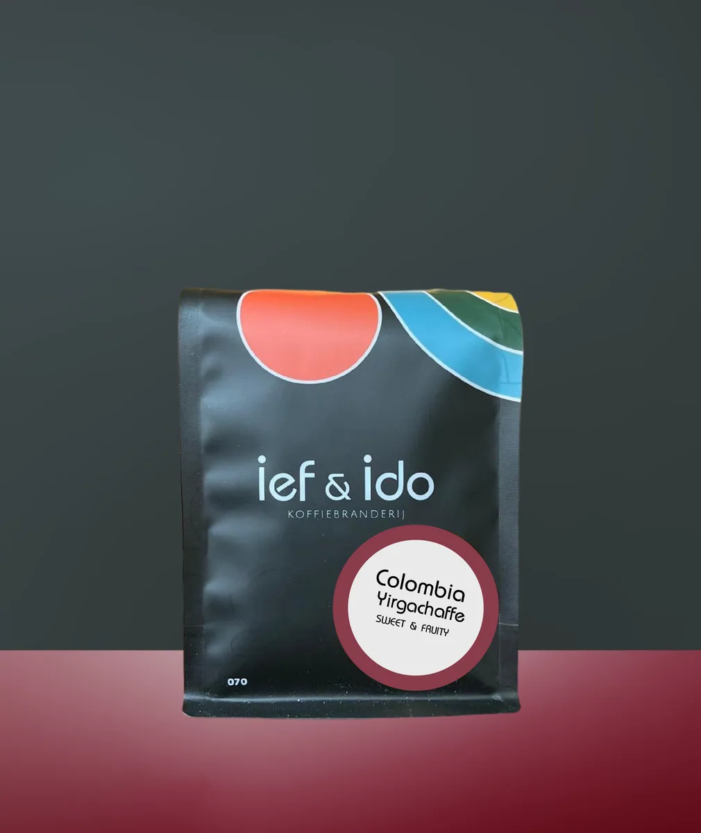 colombia yirgacheffe, ethiopia + colombia coffee from ief&ido coffee roasting shop/bar