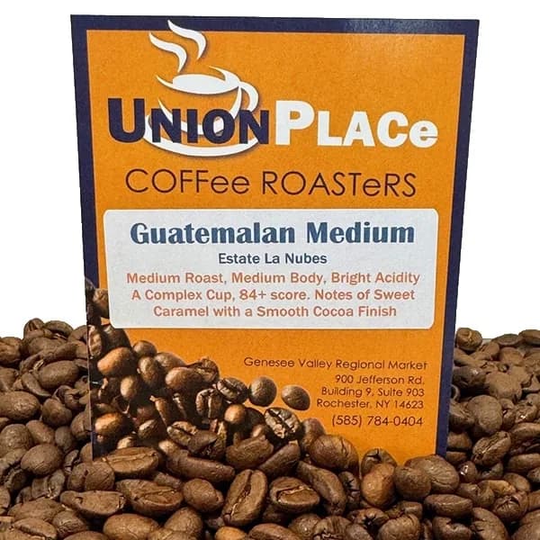 guatemalan medium roast, guatemala coffee from union place coffee roasters
