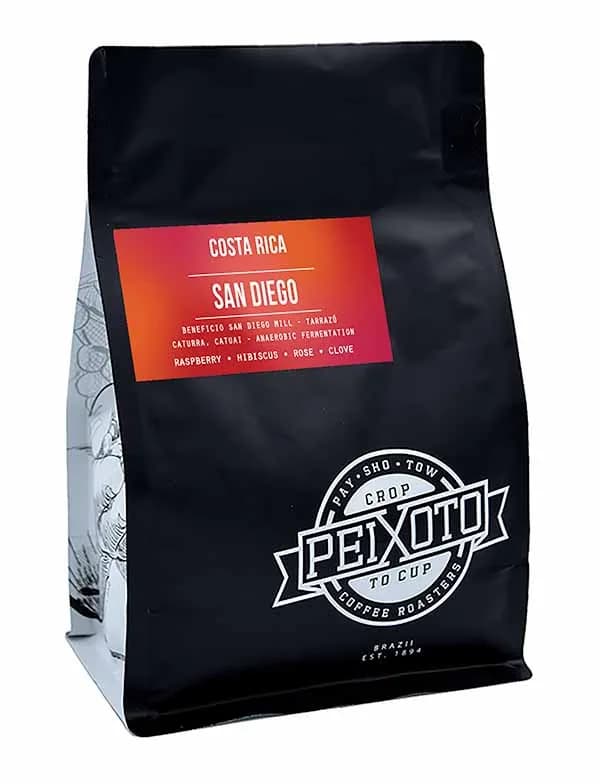 san diego, costa rica coffee from peixoto coffee roasters.