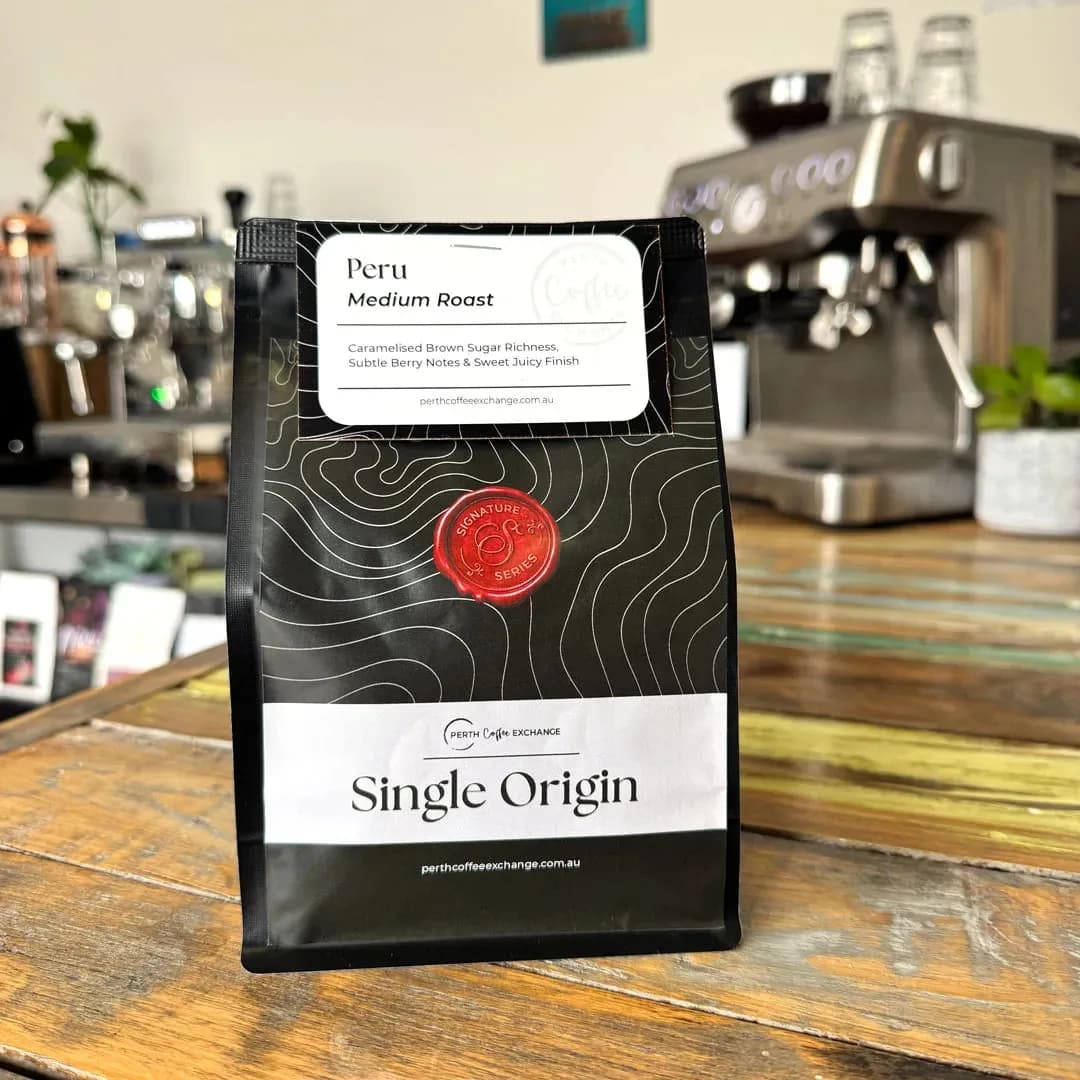 pcx signature series – peru single origin, peru coffee from perth coffee exchange
