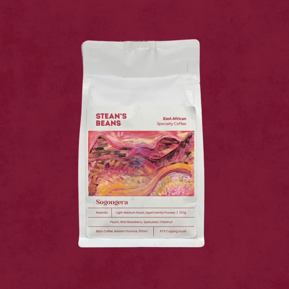 sogongera limited edition, rwanda coffee from stean's beans