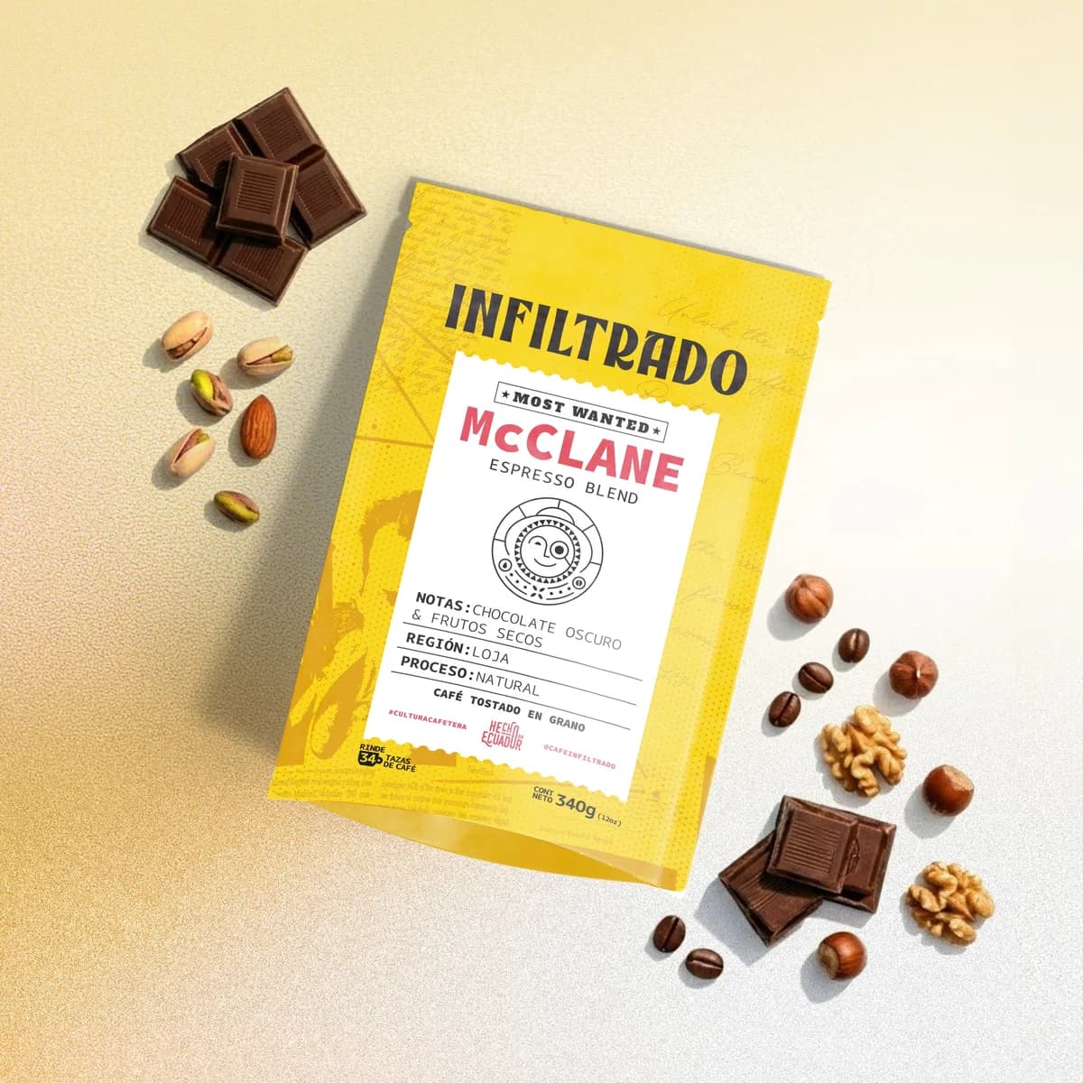 mcclane, ecuador coffee from café infiltrado | café de especialidad