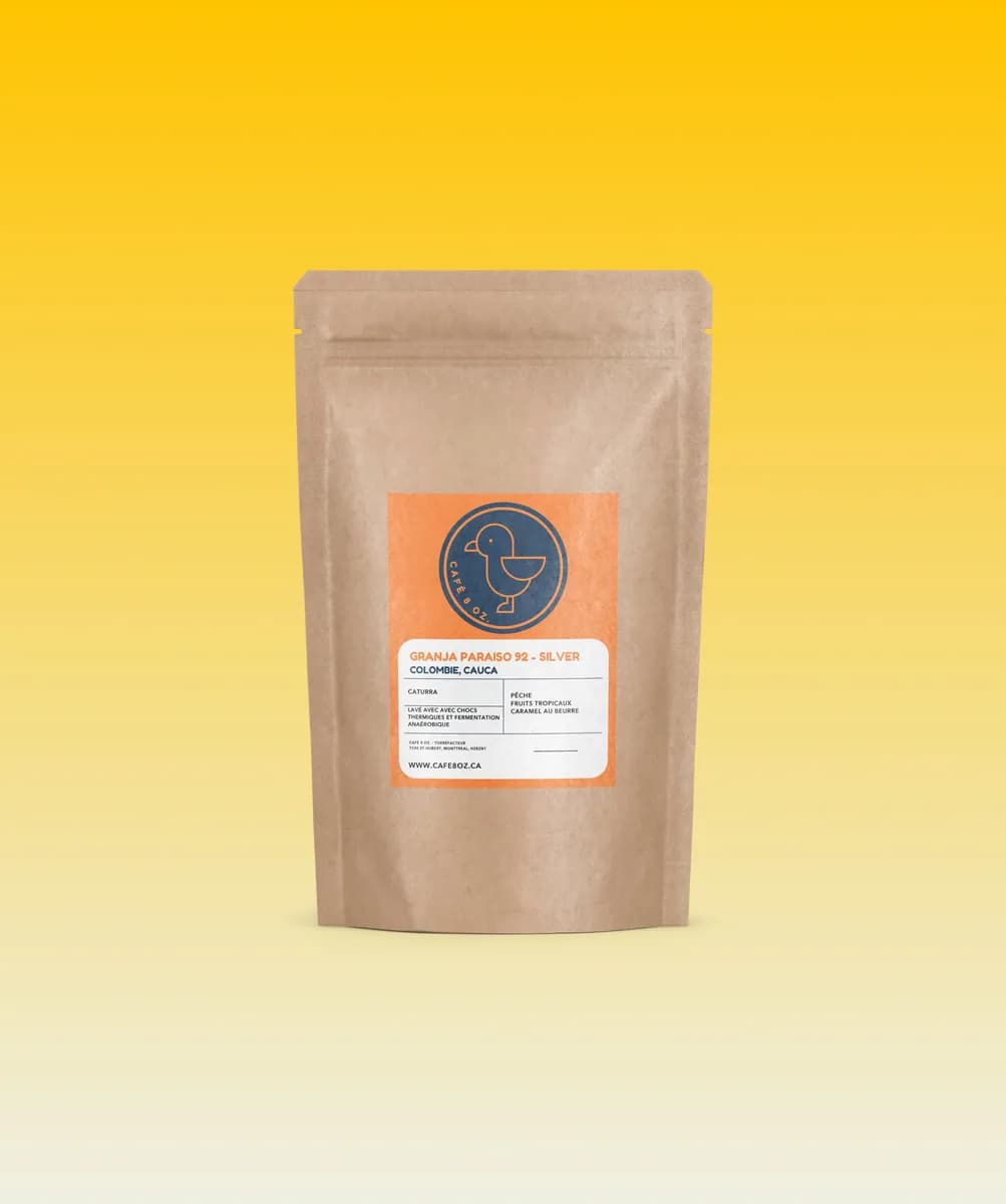 granja paraíso 92 - silver, colombia coffee from café 8 oz. (st-zotique)