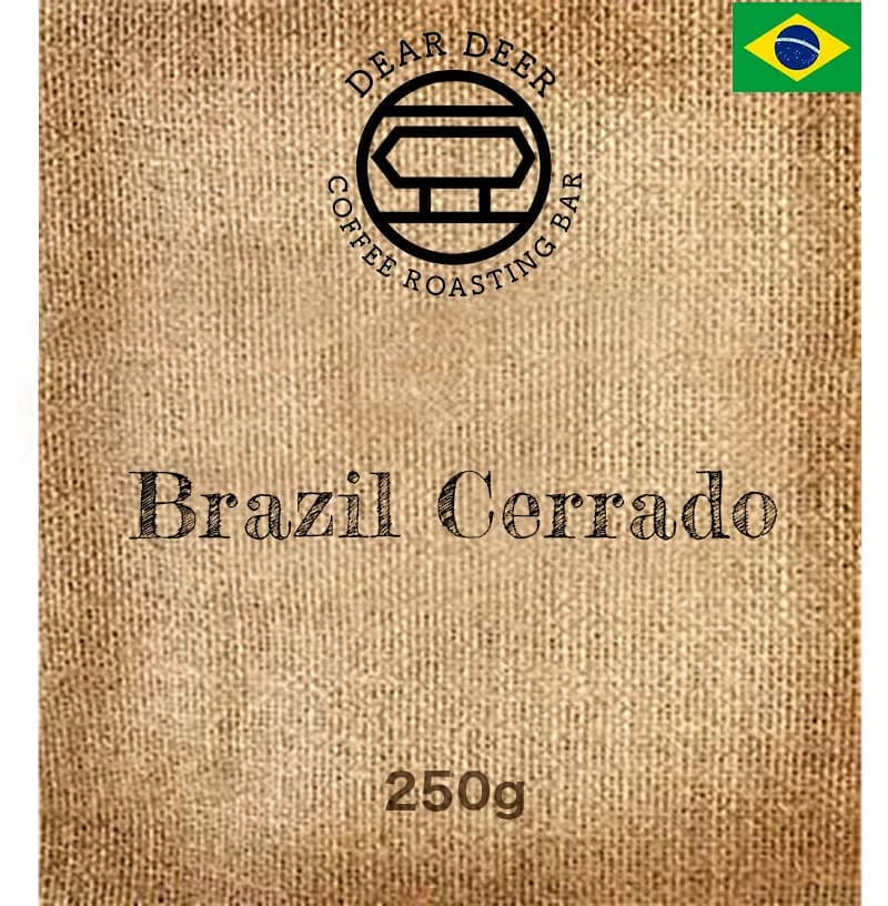 brazil cerrado natural, brazil coffee from dear deer coffee roasting bar newmarket