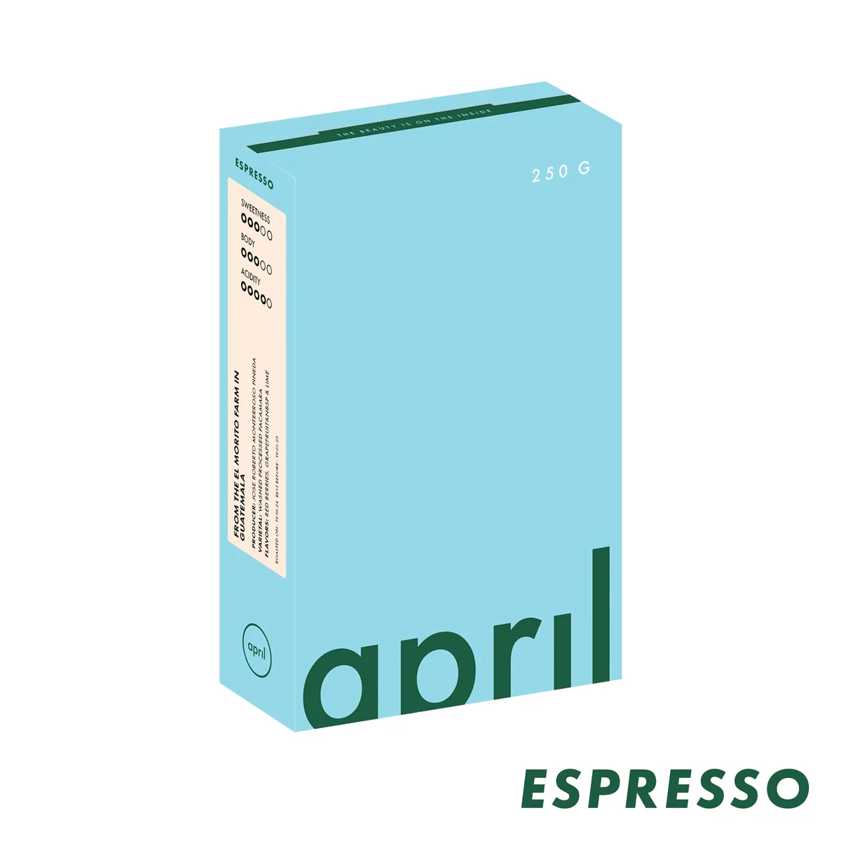 el morito - guatemala - washed pacamara, guatemala coffee from april coffee roasters