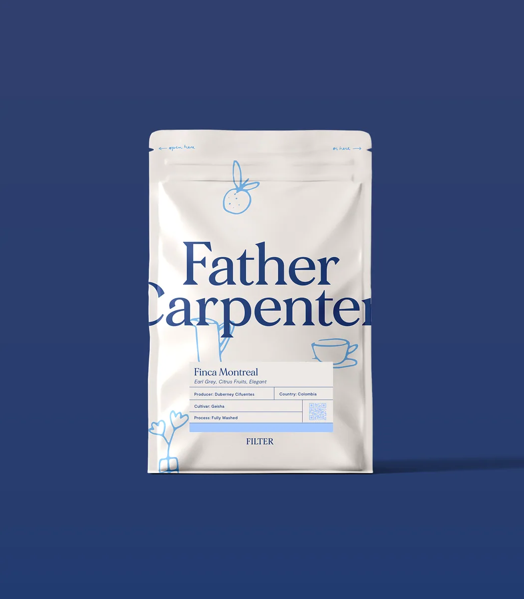 finca montreal, colombia - limited edition, colombia coffee from father carpenter