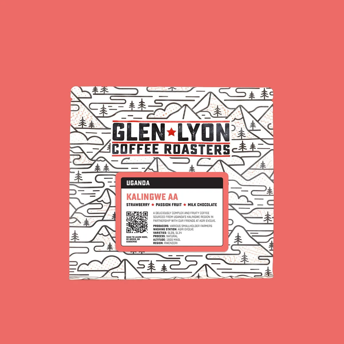 uganda kalingwe aa, uganda coffee from glen lyon coffee roasters