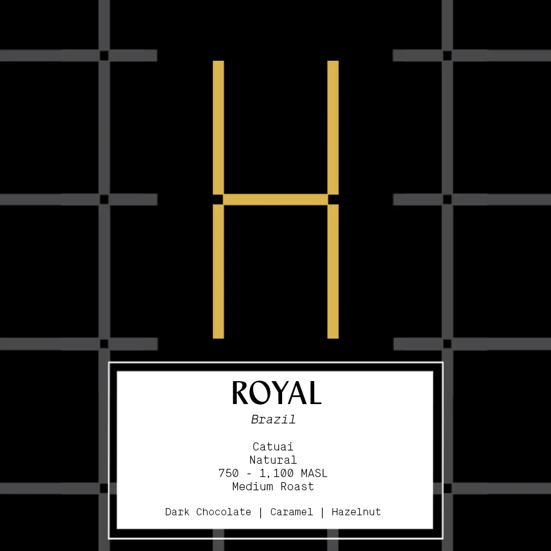 brazil capricornio royal, brazil coffee from h proper coffee roasters - podium