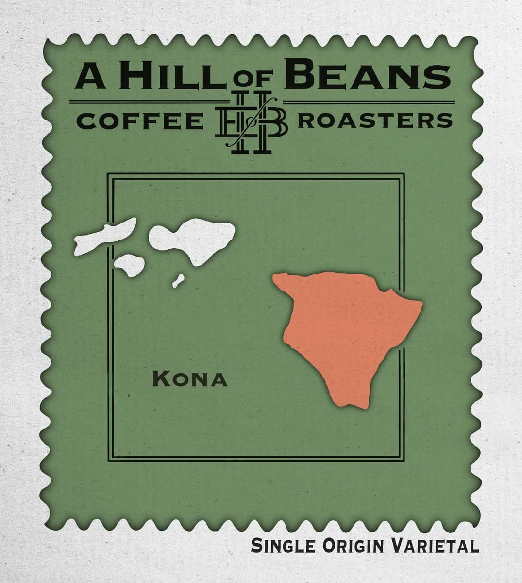 kona extra fancy, hawaii coffee from a hill of beans coffee roasters