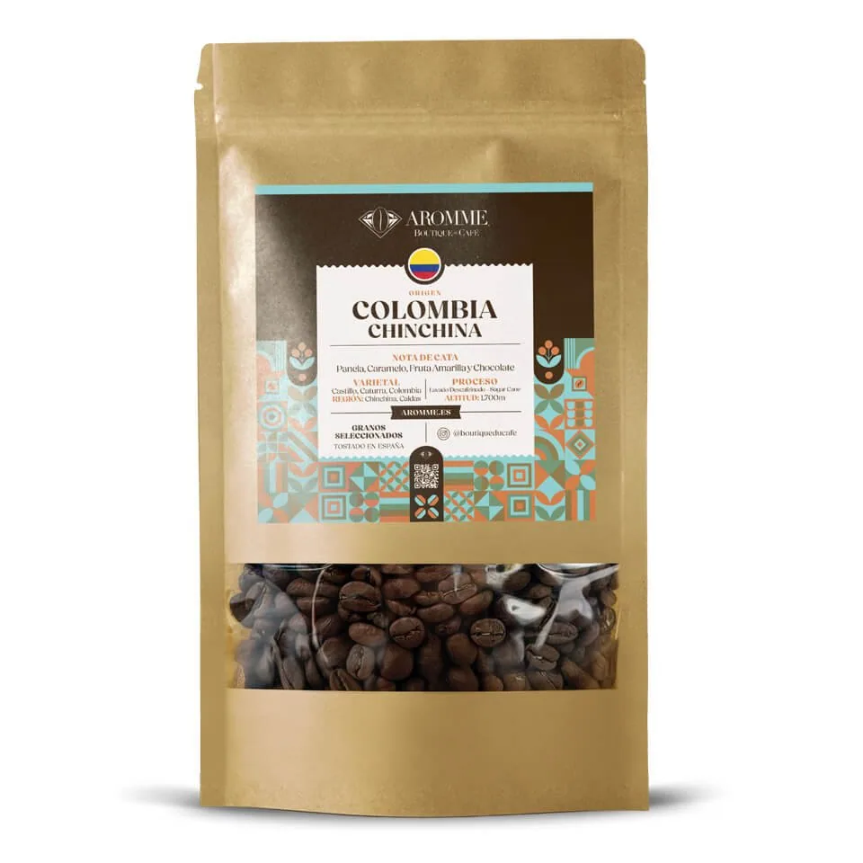 colombia – chinchina descafeinado, colombia coffee from aromme boutique du café