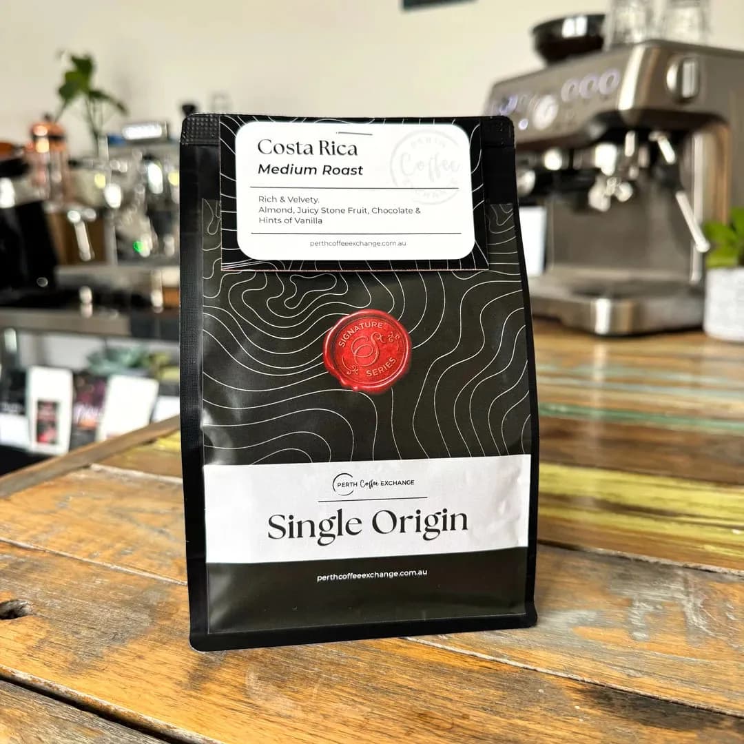 pcx signature series – costa rica single origin, costa rica coffee from perth coffee exchange