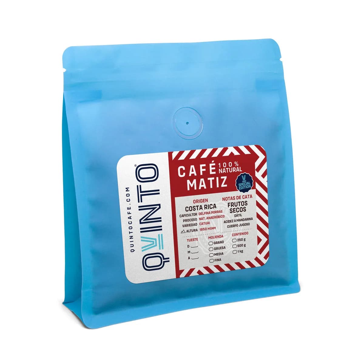 matiz|costa rica| special edition, costa rica coffee from quinto café