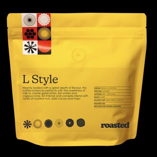 l style coffee, ethiopia + brazil coffee from roasted coffee limited