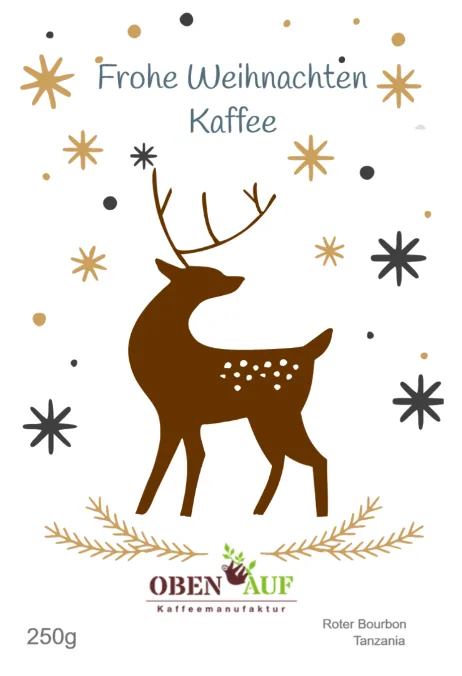 winter kaffee ‘hirsch’ edition (filterkaffee), ethiopia coffee from obenauf kaffeemanufaktur gmbh (rösterei & kaffeemaschinen vertrieb + reparatur)