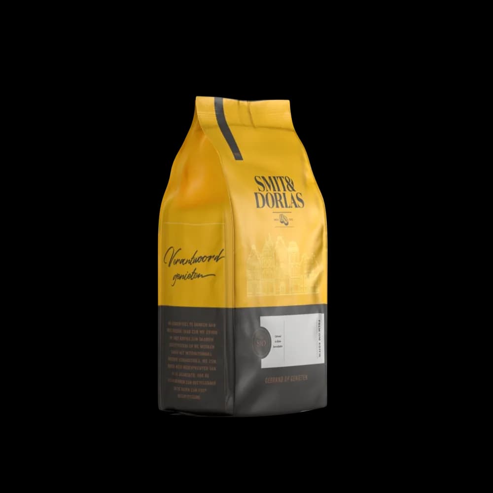 caffè delicato bio/ft, uganda + peru coffee from smit & dorlas koffiebranders b.v.