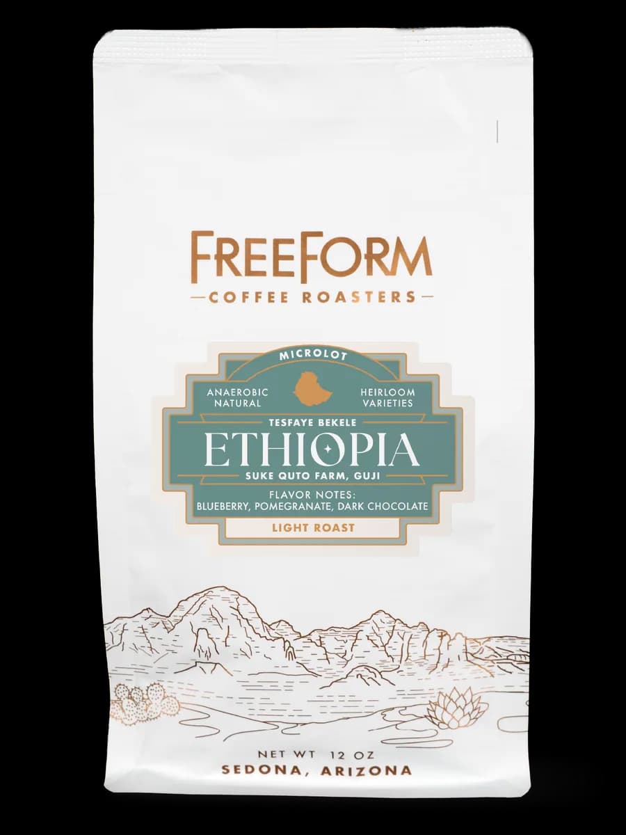 ethiopia - suke quto anaerobic natural, ethiopia coffee from freeform coffee roasters