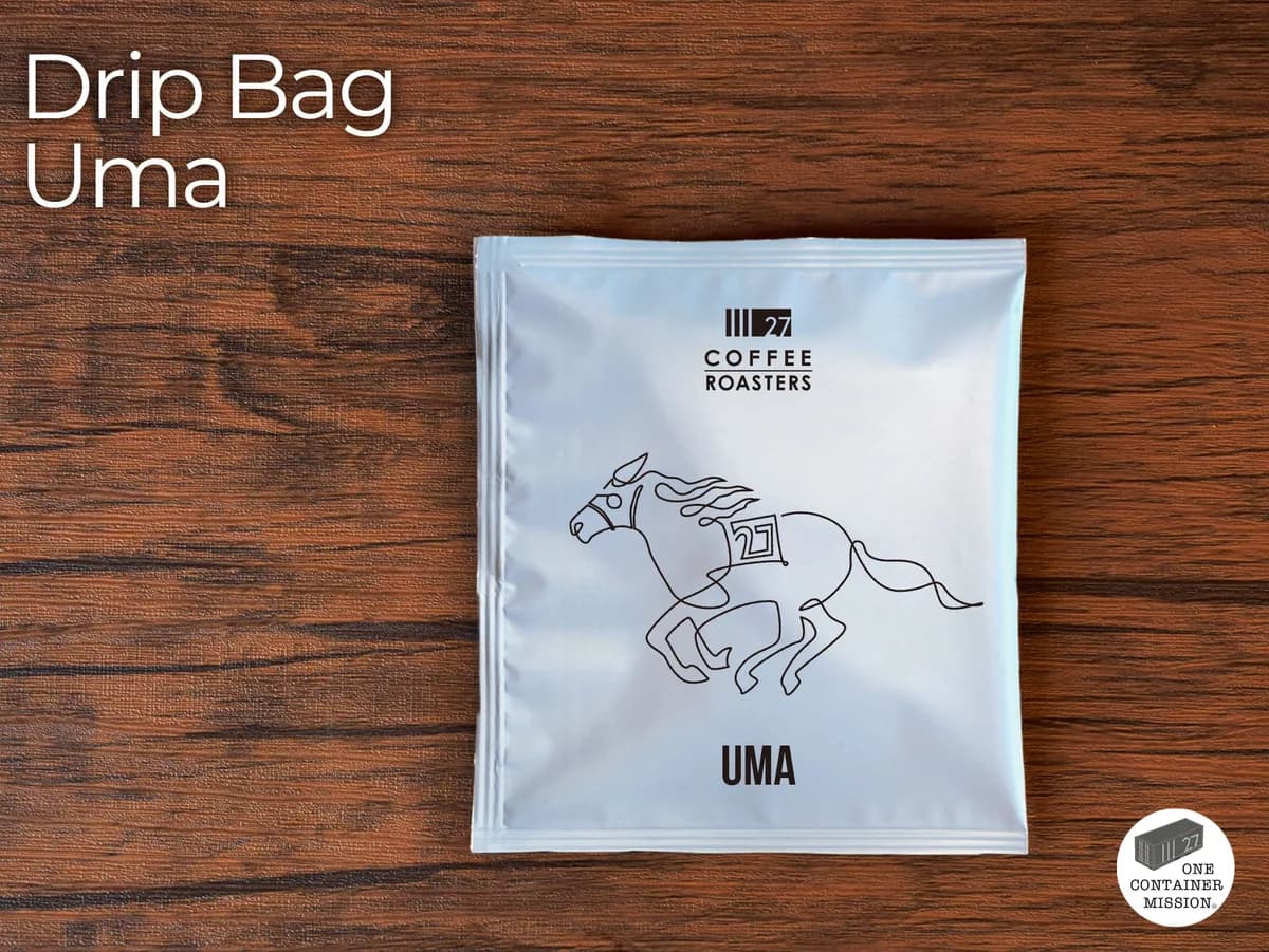 ウマ ドリップバッグ, honduras coffee from 27 coffee roasters tsujido 本店