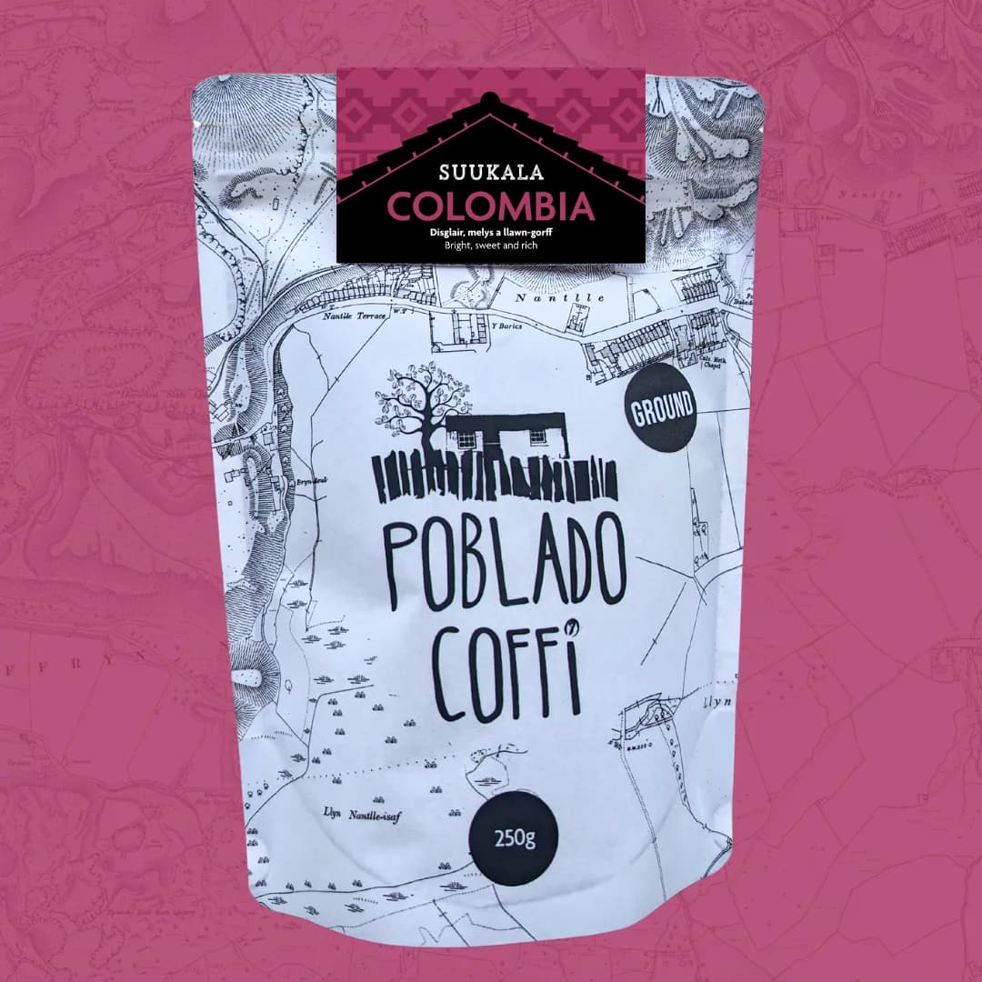 colombia suukala, colombia coffee from poblado coffi