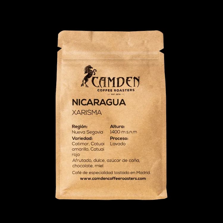 nicaragua – xarisma, nicaragua coffee from camden coffee roasters (velilla de san antonio) - café de especialidad | specialty coffee madrid