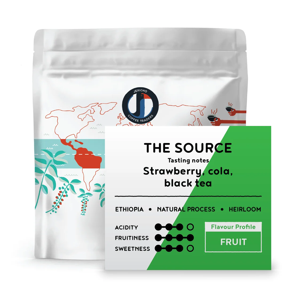 the source - ethiopia, ethiopia coffee from jericho coffee traders roastery